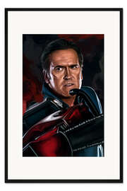 Gerahmter Kunstdruck Ash Vs Evil Dead