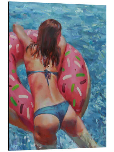 Alubild Pool Donut