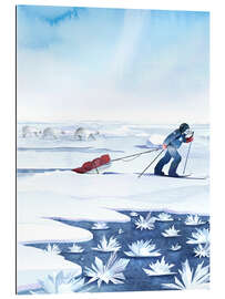 Gallery print With the sledge through the Arctic