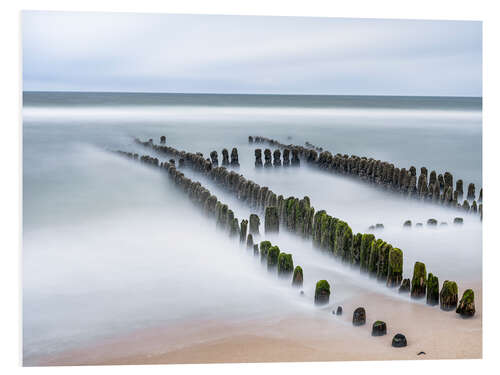 Obraz na PCV Groyne on the beach of Rantum on Sylt