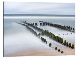 Magnettafel Buhne am Strand von Rantum auf Sylt