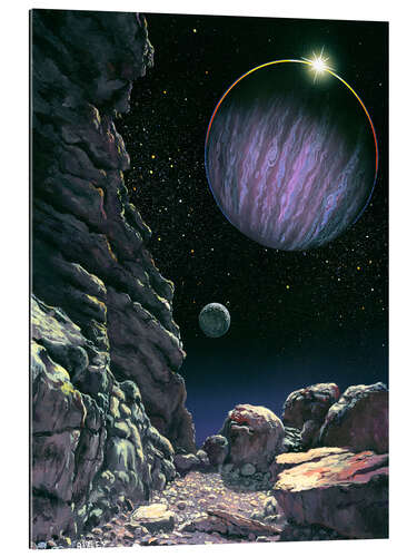 Gallery print Exoplanet