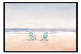 Gerahmter Kunstdruck Strand von Salento II