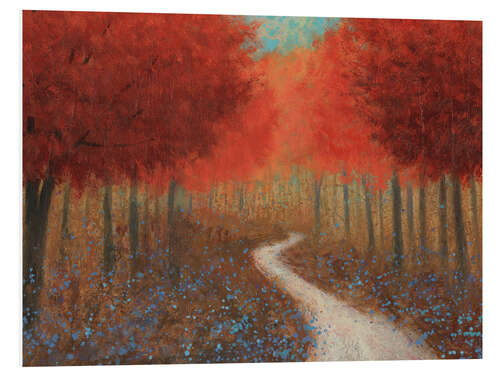 Foam board print Forest Pathway