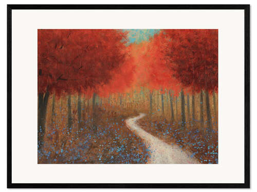 Framed art print Forest Pathway
