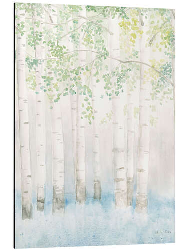 Alumiinitaulu Soft Birches II