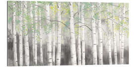 Galleritryck Soft Birches Charcoal