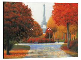 Magnettafel Herbst in Paris