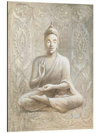 Magnettafel Friedvoller Buddha