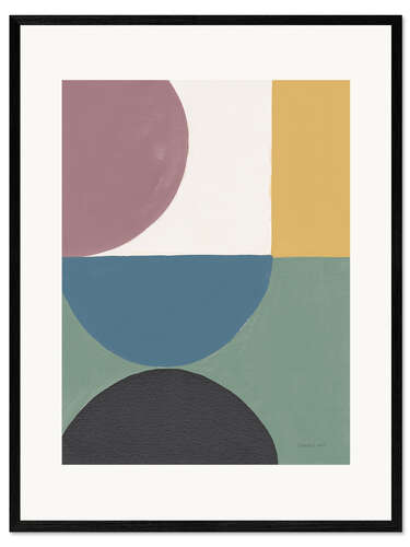 Framed art print Retro Abstrakt I