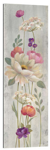 Tableau en plexi-alu Delicate summer blossoms