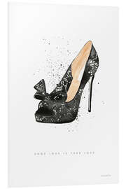 Tableau en PVC Stiletto - Shoe love is true love