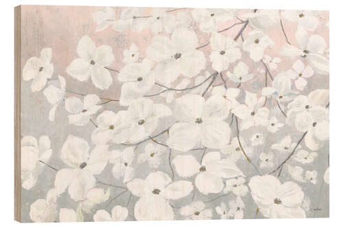 Tableau en bois Bringing in Blossoms