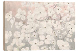 Tableau en bois Bringing in Blossoms