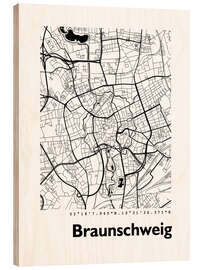 Trätavla City map of Brunswick