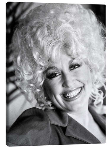 Canvastavla Country singer Dolly Parton, 1983