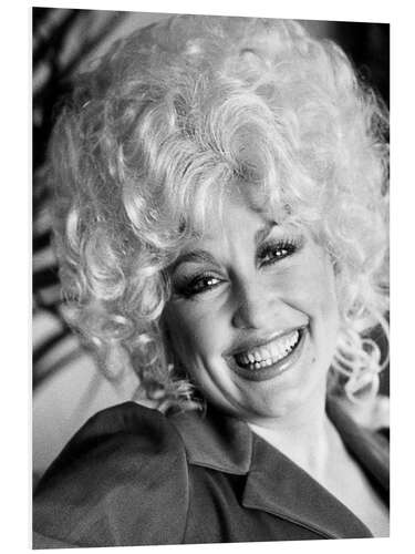 PVC-tavla Country singer Dolly Parton, 1983