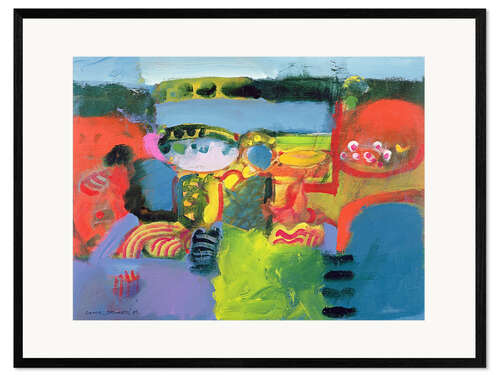 Framed art print Estuary, 1990