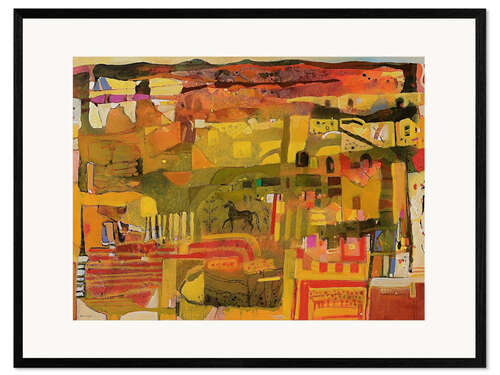 Framed art print The excavation
