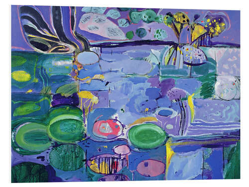 Obraz na PCV Lily pond at Giverny, 1992