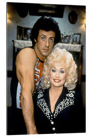 Gallery Print Sylvester Stallone And Dolly Parton