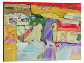 Magnettafel Lavendelfeld in der Provence, 2008