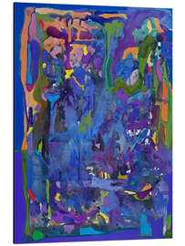 Magnettafel Ein Tal voller Lavendel