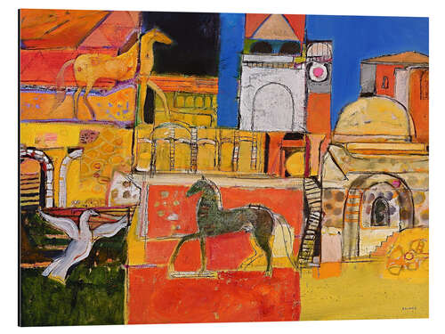 Tableau en aluminium Etruscan Country