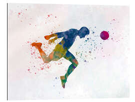 Gallery print Soccer player III