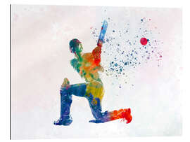 Gallery print Cricket player II