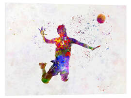 Foam board print Volleyball player I