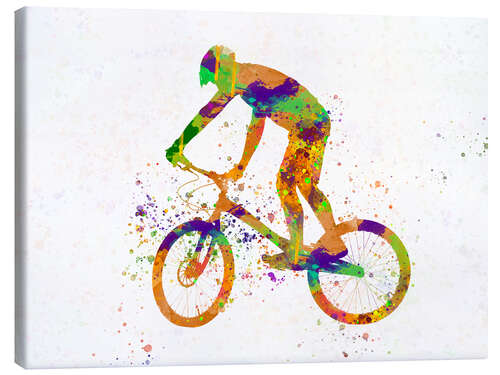 Canvas print BMX sports II