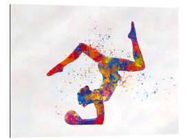 Tableau en plexi-alu Yoga exercise IX