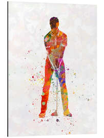 Magnettafel Golfspieler VIII