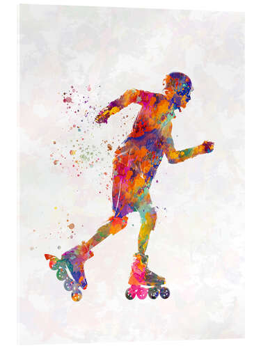 Acrylglas print Inline skater V