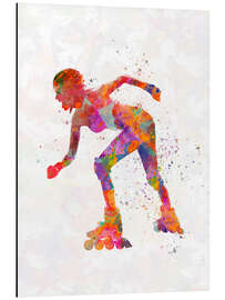 Magnettafel Inline-Skaterin IV