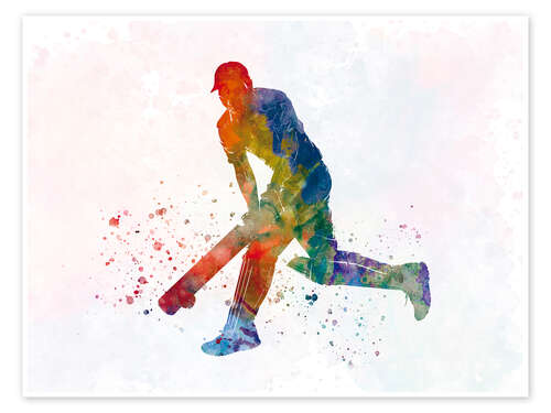 Poster Cricket player I