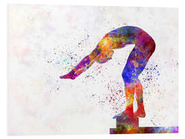 Foam board print Swimmer III