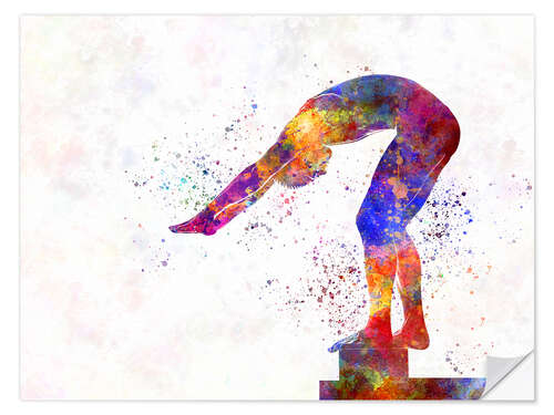 Wall sticker Swimmer III