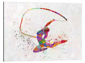 Aluminium print Rhythmic gymnastics I