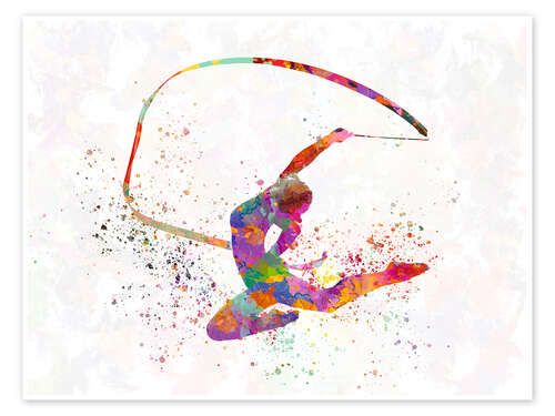 Plakat Rhythmic gymnastics I