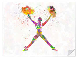 Wandsticker Cheerleading II