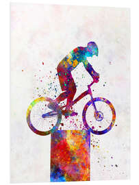 Foam board print BMX sports VII