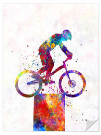 Sticker mural BMX sports VII