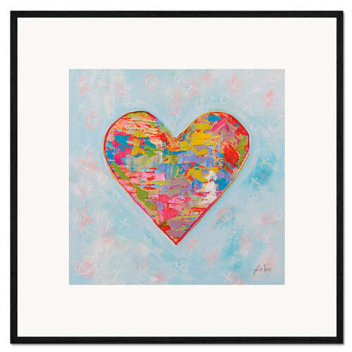 Framed art print True Love