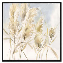 Gerahmter Kunstdruck Pampasgräser
