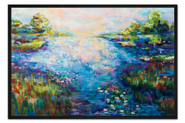 Gerahmter Kunstdruck Monet-Tag