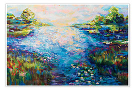 Wandbild  Monet-Tag - Jeanette Vertentes