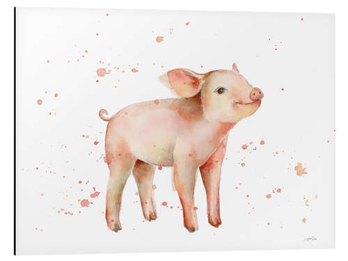 Stampa su alluminio Sweet Piggy