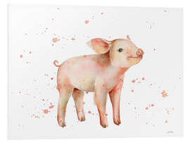 Foam board print Sweet Piggy